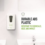 Alpine Industries Wall Mount Automatic Foam Hand Sanitizer and Soap Dispenser, 40 oz, 4.48 x 6 x 11.1, White (ALHALP430F) Each