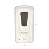 Alpine Industries Wall Mount Automatic Foam Hand Sanitizer and Soap Dispenser, 40 oz, 4.48 x 6 x 11.1, White (ALHALP430F) Each