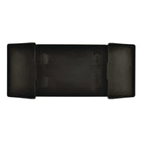 Alpine Industries Interfold Table Top Dispenser Napkin Holder with Caddy, 6 x 14.17 x 6.5, Black (ALHALP4332C) Each