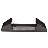 Alpine Industries Interfold Table Top Dispenser Napkin Holder with Caddy, 6 x 14.17 x 6.5, Black (ALHALP4332C) Each
