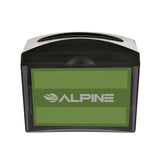 Alpine Industries Interfold Table Top Dispenser Napkin Holder with Caddy, 6 x 14.17 x 6.5, Black (ALHALP4332C) Each