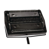 Alpine Industries Manual Triple Brush Carpet and Floor Sweeper, 42.5" Handle, Black (ALHALP469BLKNEW) Each