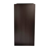 Alpine Industries 40 Gal Commercial Tray Top Waste Enclosure Trash Receptacle, 40 gal, Wood, Black (ALHALP476BLK) Each