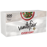 Vanity Fair® Vanity Fair Everyday Casual Napkins, 2-Ply, 6 x 6.37, White, 300/Pack (GPC3550326) Pack of 300