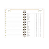 Blue Sky® Day Designer Navy Stripe Daily/Monthly Planner, Horizontal Stripe Artwork, 8 x 5, Navy/White Cover, 12-Month (Jan-Dec): 2026 (BLS103623) Each