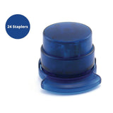 TPG Creations™ Staple-Free Stapler, 5-Sheet Capacity, 0.5" Throat Depth, Blue, 24/Carton (TPG13324) Case of 24