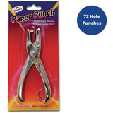 TPG Creations™ 15-Sheet One-Hole Punch, 0.25" Holes, Silver, 72/Carton (TPG15672) Case of 72