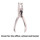 TPG Creations™ 15-Sheet One-Hole Punch, 0.25" Holes, Silver, 72/Carton (TPG15672) Case of 72