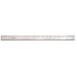 TPG Creations™ Stainless Steel Ruler, Standard/Metric, 18" Long, Silver, 36/Carton (TPG15836) Case of 36