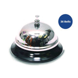 TPG Creations™ Call Bells, 3.5", Chrome, 36/Carton (TPG34336) Case of 36