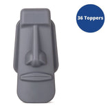 TPG Creations™ Pencil Topper, Giant Face, Gray, 36/Carton (TPG43436) Case of 36