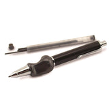 TPG Creations™ Heavyweight Mechanical Pencil Set w/The Pencil Grip, 2 mm Lead Refills, HB (#2), Black Lead, Black/Navy/Silver Barrel, 8/CT (TPG65208) Case of 8