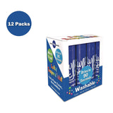 TPG Creations™ Kwik Stix Single Color Pack, 0.7" x 3.5", Blue, 12/Pack, 12 Packs/Carton (TPG6003012) Case of 12
