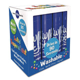 TPG Creations™ Kwik Stix Single Color Pack, 0.7" x 3.5", Blue, 12/Pack, 12 Packs/Carton (TPG6003012) Case of 12