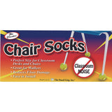 TPG Creations™ Chair Sox, 2.5", Blue Felt/Rubber, 4/Pack, 36 Packs/Carton (TPG233) Case of 36