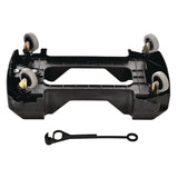 Alpine Industries Rectangular Trash Can Dolly, 200 lb Capacity, 8.2 x 24.4 x 15.7, Black (ALHALP477DOLLY) Each