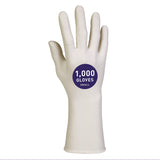 Kimtech™ G3 White Nitrile Gloves, AQL 1.5, ESD Safe, Small, 6.3 mil Thick, 12" Long, White, 1,000/Carton (ANS56881) Case of 1000