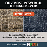 CLR PRO® MAX Industrial Descaler, 1 gal Jug (JELDESC4PROMEA) Each