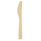 Dixie® Bamboo Cutlery, Knife, Light Golden, 100/Pack, 10 Packs/Carton (DXEANKBAM) Case of 1000