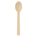 Dixie® Bamboo Cutlery, Spoon, Light Golden, 100/Pack, 10 Packs/Carton (DXEANSBAM) Case of 1000