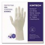 Kimtech™ G3 White Nitrile Gloves, AQL 1.5, ESD Safe, X-Large, 6.3 mil Thick, 12" Long, White, 1,000/Carton (ANS56886) Case of 1000