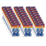 TPG Creations™ Chair Sox, 2.5", Blue Felt/Rubber, 4/Pack, 36 Packs/Carton (TPG233) Case of 36