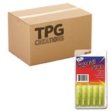 TPG Creations™ Foil Star Stickers, Gold, 55/Sheet, 8 Sheets/Pack, 72 Packs/Carton (TPG46472) Case of 72