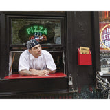 Alpine Industries LED Oval Pizza Sign, 23 x 14, Black Frame, Green/Orange/Red/White Graphics (ALHALP49707) Each