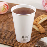 SOLO® Thermoguard Insulated Paper Hot Cups, 16 oz, White Sustainable Forest Design, 600/Carton (SCCDWTG16W) Case of 600