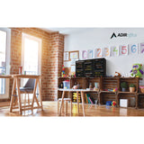 AdirOffice File Classroom Literature Organizer, 30 Sections, Letter Size, 32 x 13 x 21, Black (ALHI50130BLK) Each