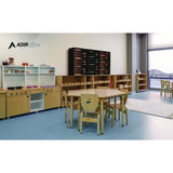 AdirOffice File Classroom Literature Organizer, 30 Sections, Letter Size, 32 x 13 x 21, Black (ALHI50130BLK) Each