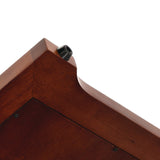 Alpine Industries 2-Sided Plated Wooden A-Frame Bilingual Wet Floor Sign, 15 x 2 x 24, Stainless Steel (ALHALP499SSB) Each