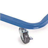 AdirOffice Blueprint Storage Cabinet Rolling Stand, Assorted Document Sizes Accomodated, 27" x 28.5" to 46.5" x 46" to 66", Blue (ALHI613BLU) Each