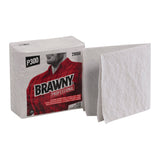 Brawny® Professional All Purpose Wipers, 3-Ply, 13 x 13, White, 80 Wipers/Pack, 12 Packs/Carton (GPC290) Case of 12