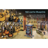 AdirOffice Blueprint Storage Cabinet Steel Vertical Plan Center, Assorted Document Sizes, 15" x 27" to 47.25" x 32.5" to 57", Blue (ALHI614BLU) Each