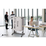 AdirOffice Expandable Blueprint Storage Cabinet Mobile Plan Center, Assorted Document Sizes, 20.5" x 28" to 46.5" x 50.75", Black (ALHI615BLK) Each