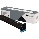 Lexmark™ 77L0H20 High-Yield Toner, 46,600 Page-Yield, Cyan (LEX77L0H20) Each