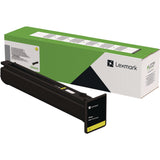 Lexmark™ 77L1HY0 High-Yield Toner, 46,600 Page-Yield, Yellow (LEX77L1HY0) Each