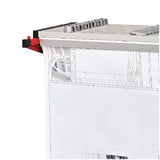 AdirOffice Drop Lift Blueprint Storage Wall Rack, Assorted Document Sizes Accommodated, 7.9" x 1.2" x 7.1", Red (ALHI616RED) Each