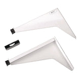 AdirOffice Drop Lift Blueprint Storage Wall Rack, Assorted Document Sizes Accommodated, 7.9" x 1.2" x 7.1", White (ALHI616WHI) Each