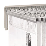 AdirOffice Large File Blueprint Pivot Wall Rack, Assorted Document Sizes Accommodated, 11" x 15.8" x 23.9", Gray (ALHI617) Each