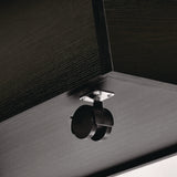 AdirOffice 50-Compartment Mobile Wood Blueprint Rolled File Storage Organizer, 50 Compartments, 30 x 15.75 x 28.5, Black (ALHI626BLK) Each