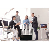 AdirOffice 50-Compartment Mobile Wood Blueprint Rolled File Storage Organizer, 50 Compartments, 30 x 15.75 x 28.5, Black (ALHI626BLK) Each