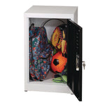 AdirOffice Steel Storage Locker, 1 Compartment, 15 x 15 x 24, Black (ALHI62902BLK) Each