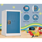 AdirOffice Steel Storage Locker, 1 Compartment, 15 x 15 x 24, Blue (ALHI62902BLU) Each