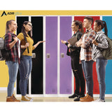 AdirOffice Steel Storage Locker, 1 Compartment, 12 x 12 x 72, Purple (ALHI629201PUR) Each