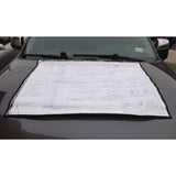 AdirOffice Large Document Protection Blueprint Plan Holder, Holds Plans 18" x 36", Clear (ALHIPS1836) Each