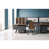 AdirOffice Wooden 27 Compartment Literature Organizer, 27 Sections, Letter Size, 31.49 x 11.81 x 21.65, Medium Oak (ALHIOF20101MEO) Each