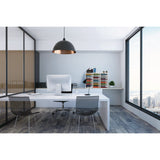 AdirOffice Wooden 27 Compartment Literature Organizer, 27 Sections, Letter Size, 31.49 x 11.81 x 21.65, White (ALHIOF20101WHI) Each