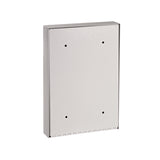 AdirOffice Large Wall Mounted Weatherproof Steel Secure Drop Box, 11 x 2.4 x 16, White (ALHI63114WHI) Each